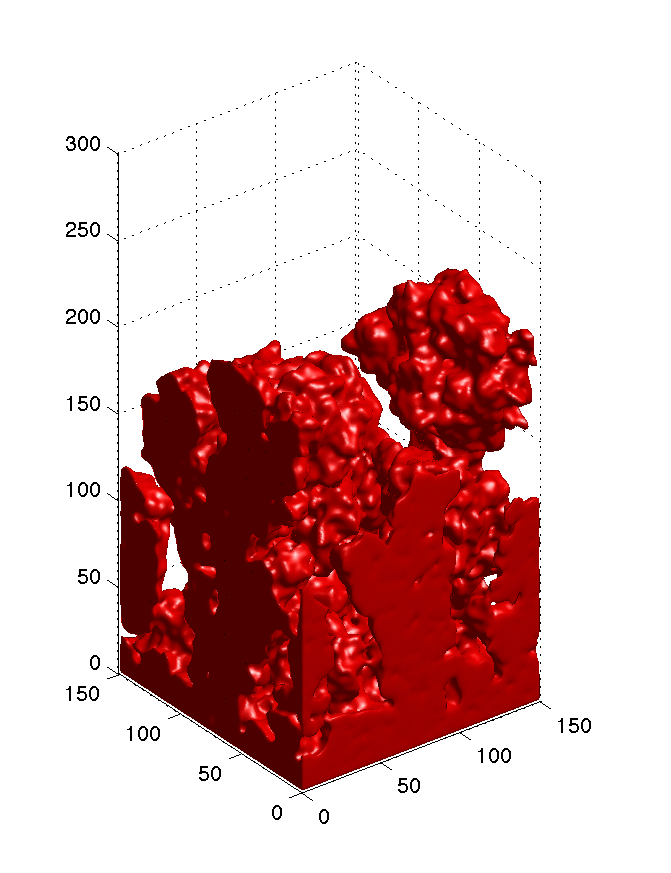 Aggregation in 3D