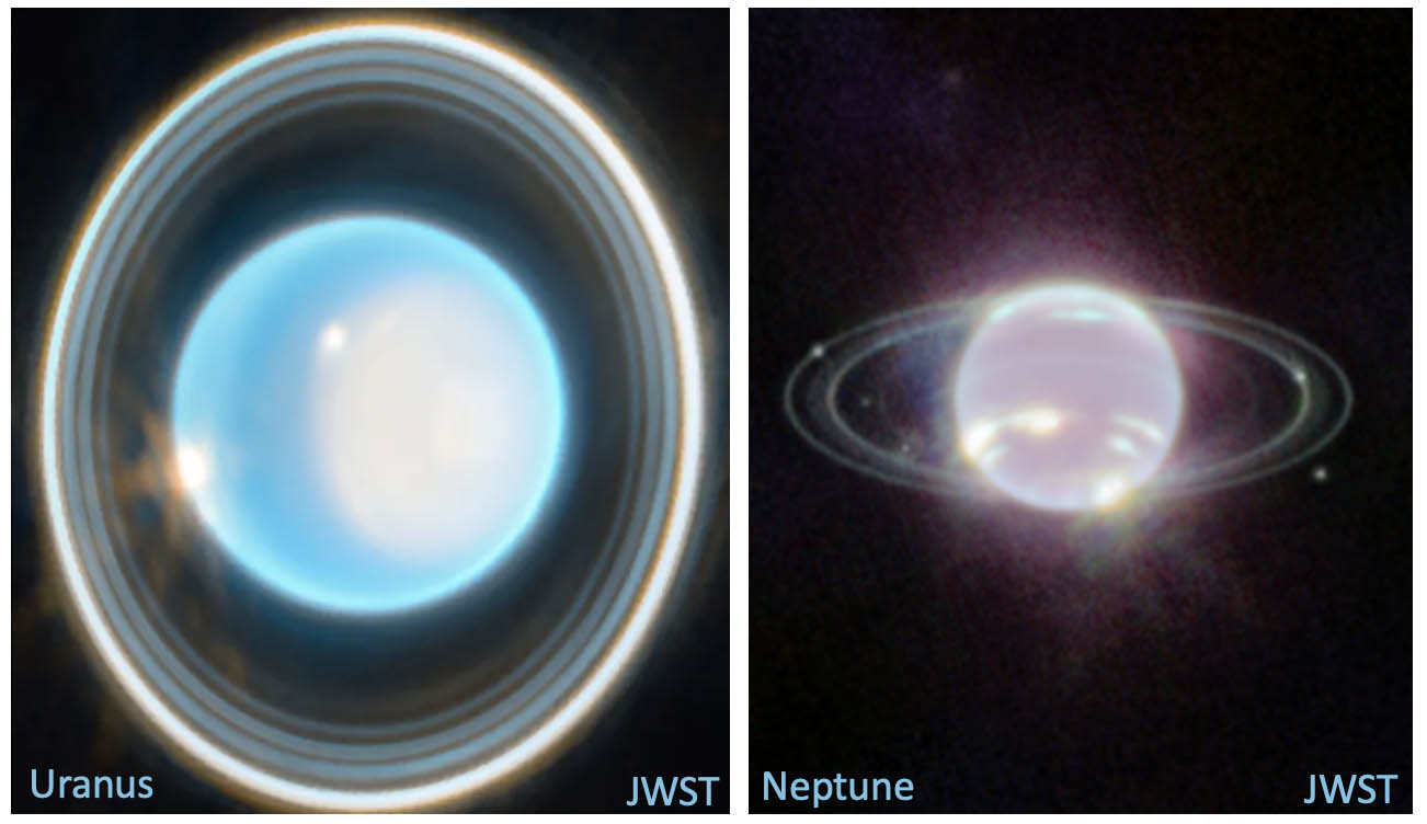 Uranus and Neptune