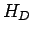 $\displaystyle H_{D}$